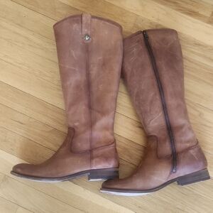 Frye Black Leather Boots